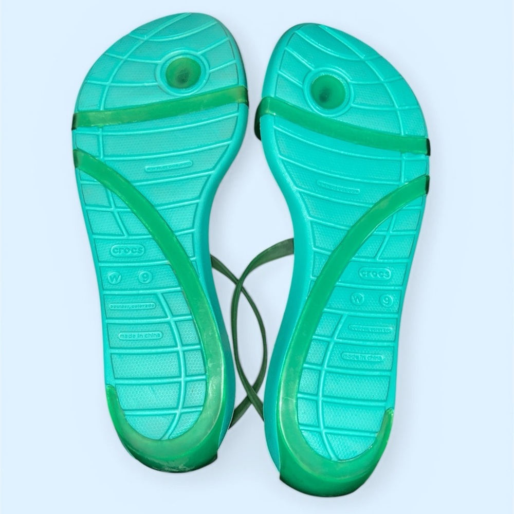 Crocs NWT Isabella Gladiator Sandals SIZE 9 - Picture 2 of 4